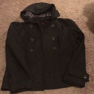 Cropped Pea Coat